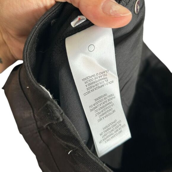 Frame Mahogany Le Crop Mini Boot Flare Jeans Size 25 Brown Bootcut Shiny NWT new - Picture 6 of 7